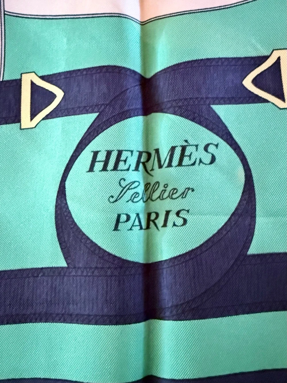 Hermes Eperon D’Or Silk Scarf - Flawed